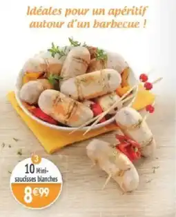 Maximo Mini-saucisses blanches offre