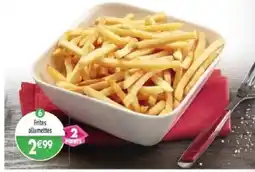 Maximo Frites allumettes offre