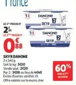 Auchan Direct DANONE SKYR offre