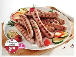 Maximo Chipolatas aux herbes offre