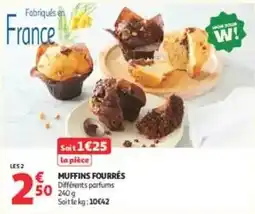 Auchan Direct MUFFINS FOURRÉS offre