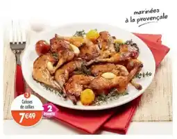 Maximo Cuisses de cailles offre