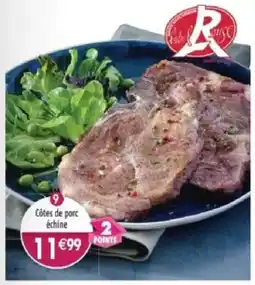 Maximo Label Rouge Côtes de porc échine offre