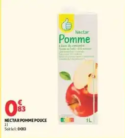Auchan Direct NECTAR POMME POUCE offre