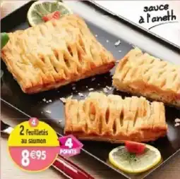 Maximo Feuilletés au saumon offre