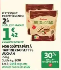 Auchan Direct Auchan Nuts & Crak offre