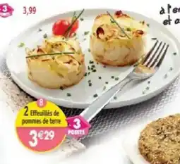 Maximo Effeuillés de pommes de terre offre
