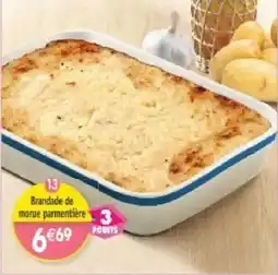 Maximo Brandade de morue parmentière offre