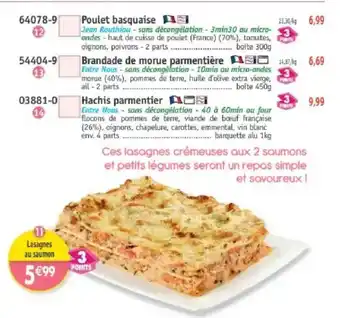 Maximo Lasagnes au saumon offre