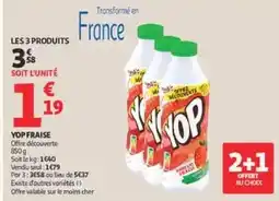 Auchan Direct YOP FRAISE offre