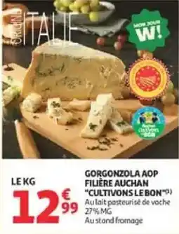 Auchan Direct Gorgonzola AOP offre