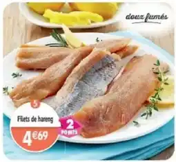 Maximo doux fumés Filets de hareng offre