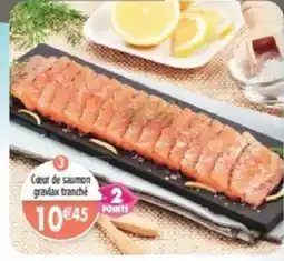 Maximo Cœur de saumon gravlax tranché offre