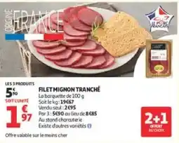 Auchan Direct FILET MIGNON TRANCHÉ offre
