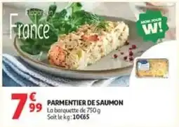 Auchan Direct PARMENTIER DE SAUMON offre