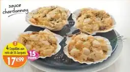 Maximo Coquilles aux noix de St-Jacques offre