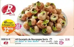 Maximo 48 Escargots de Bourgogne farcis offre