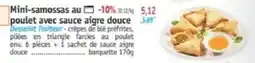 Maximo Mini-samossas au poulet avec sauce aigre douce offre