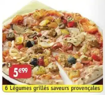 Maximo 6 Légumes grillés saveurs provençales offre
