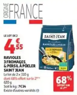 Auchan Direct SAINT JEAN RAVIOLES offre