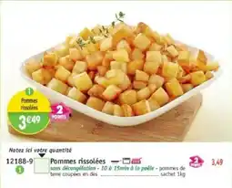 Maximo Pommes rissolées offre