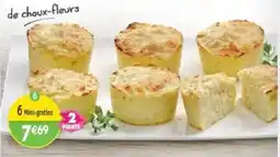 Maximo Mini-gratins de choux-fleurs offre