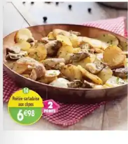 Maximo Poêlée sartadaise aux cèpes offre