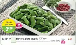 Maximo Haricots plats coupés offre