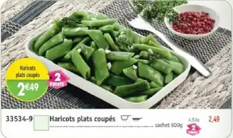 Maximo Haricots plats coupés offre