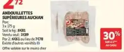 Auchan Direct ANDOUILLETTE SUPÉRIEURE AUCHAN offre