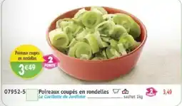 Maximo La Cueillette du Jardinier Poireaux coupés en rondelles offre