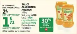 Auchan Direct AUCHAN Sauce algérienne offre