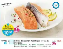 Maximo 2 pavés de saumon atlantique offre