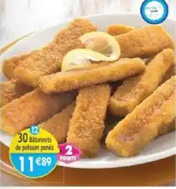 Maximo Bâtonnets de poisson panés offre