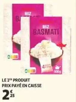 Auchan Direct Riz Basmati offre