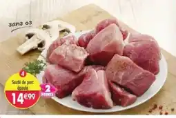 Maximo Sauté de porc épaule offre