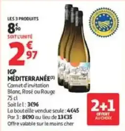 Auchan Direct IGP MÉDITERRANÉE offre