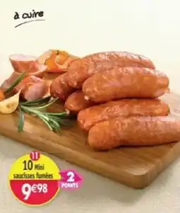 Maximo Mini saucisses fumées offre
