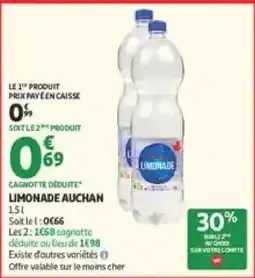 Auchan Direct LIMONADE AUCHAN offre
