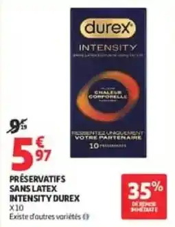 Auchan Direct Durex Intensity offre