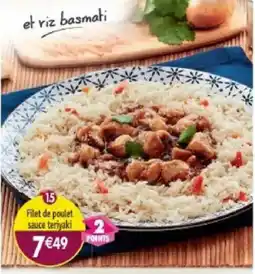 Maximo Filet de poulet sauce teriyaki offre