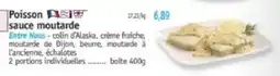 Maximo Poisson sauce moutarde offre