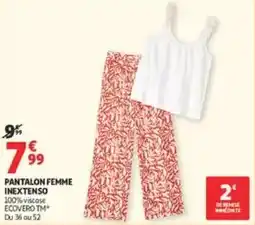 Auchan Direct INEXTENSO PANTALON FEMME offre