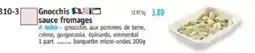 Maximo Gnocchis sauce fromages offre