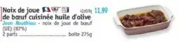 Maximo Noix de joue de bœuf cuisinée huile d'olive offre