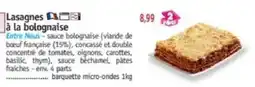 Maximo Lasagnes à la bolognaise offre