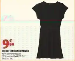 Auchan Direct INEXTENSO ROBE FEMME offre