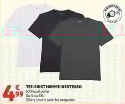 Auchan Direct INEXTENSO TEE-SHIRT HOMME offre