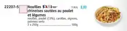 Maximo Nouilles chinoises sautées au poulet et légumes offre