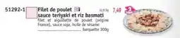 Maximo Filet de poulet sauce teriyaki et riz basmati offre